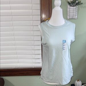 Carhartt Women's Light Blue Tank Top